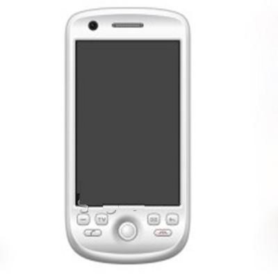 LCD with Touch Screen for Chang Jiang W007 Quad Band Dual Sim - White