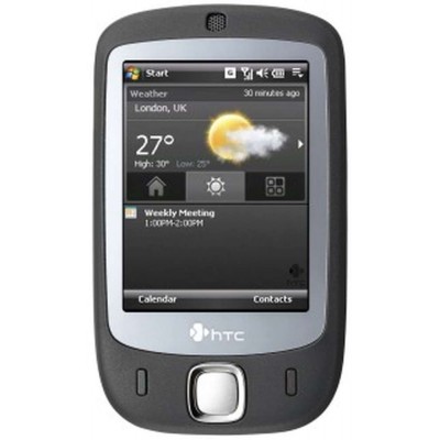LCD with Touch Screen for HTC P3450 - Black