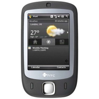 LCD with Touch Screen for HTC P3450 - White
