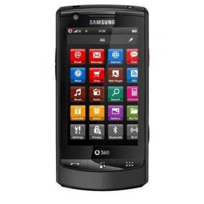 LCD with Touch Screen for Samsung GT-I6410 - Black