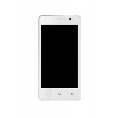 Lcd With Touch Screen For Intex Aqua Glow White By - Maxbhi.com