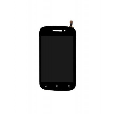 Lcd With Touch Screen For Intex Cloud X4 Black By - Maxbhi.com