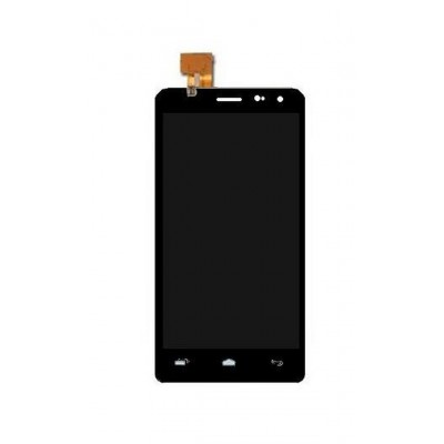 Lcd With Touch Screen For Karbonn A12 Black By - Maxbhi.com