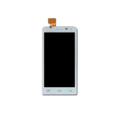 Lcd With Touch Screen For Karbonn A12 White By - Maxbhi.com