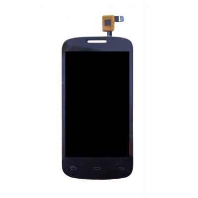 Lcd With Touch Screen For Lava Discover 140 Black By - Maxbhi.com