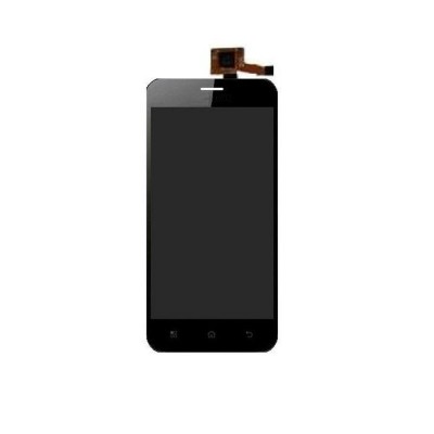 Lcd With Touch Screen For Micromax Bolt A40 White By - Maxbhi.com