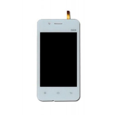 Lcd With Touch Screen For Yxtel G928 White By - Maxbhi.com