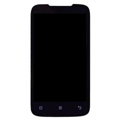 Lcd With Touch Screen For Lenovo A370 White By - Maxbhi Com