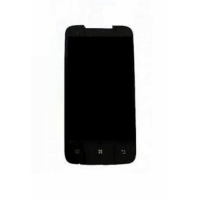 Lcd With Touch Screen For Lenovo A750e White By - Maxbhi Com