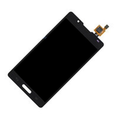 Lcd With Touch Screen For Lg Optimus P750 Black By - Maxbhi Com