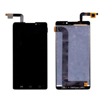 Lcd With Touch Screen For Panasonic T81 Black By - Maxbhi Com
