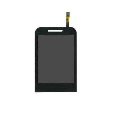 Lcd With Touch Screen For Samsung Gtc3310 Champ Deluxe Black By - Maxbhi.com