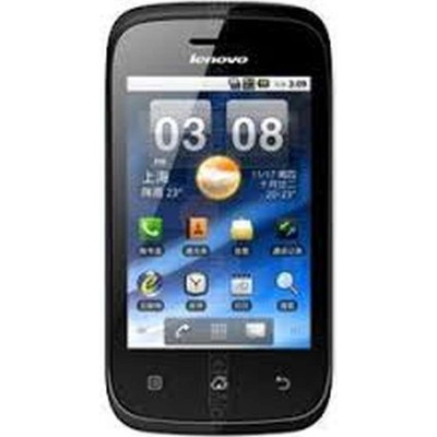 LCD with Touch Screen for Lenovo A390E - White
