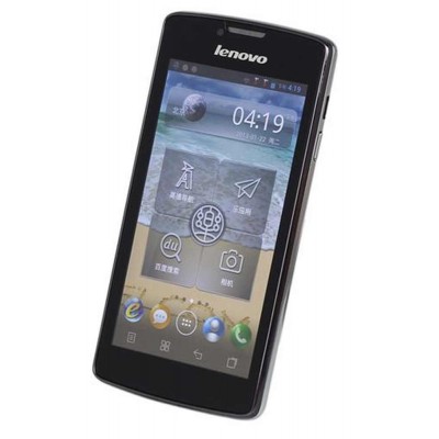 LCD with Touch Screen for Lenovo S870e - Black