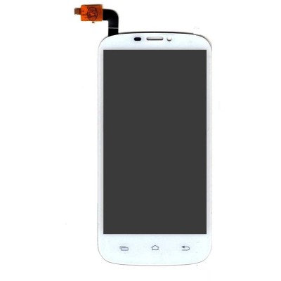 Lcd With Touch Screen For Celkon A119q Smart Phone White By - Maxbhi.com