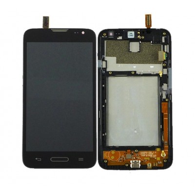 Lcd With Touch Screen For Lg Optimus L70 Ms323 Black By - Maxbhi.com