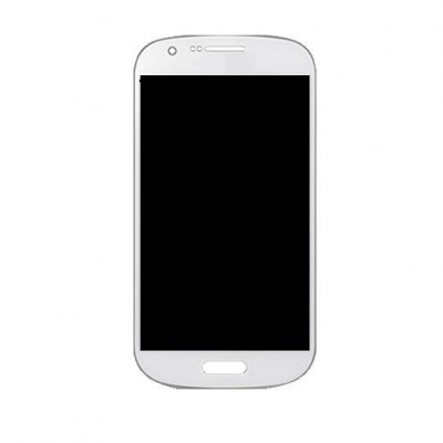 Lcd With Touch Screen For Samsung I8703 White By - Maxbhi Com