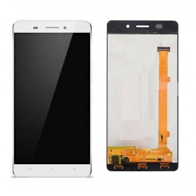 Lcd With Touch Screen For Gionee Marathon M5 White By - Maxbhi Com