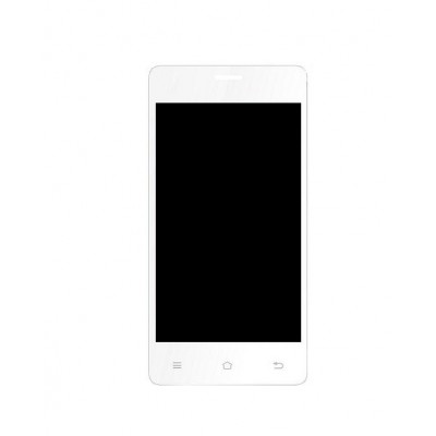 Lcd With Touch Screen For Hitech Amaze S3 White By - Maxbhi.com