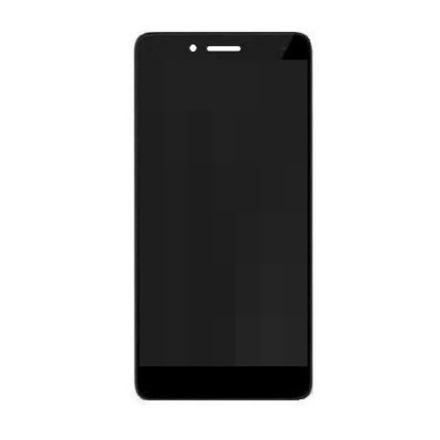 Lcd With Touch Screen For Intex Aqua Amoled Black By - Maxbhi Com