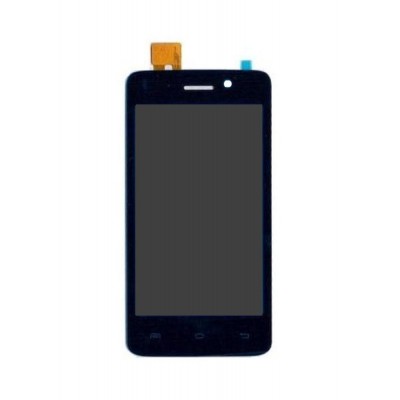 Lcd With Touch Screen For Intex Aqua N7 Black By - Maxbhi.com