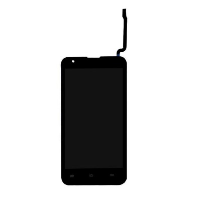 Lcd With Touch Screen For Intex Aqua Pro Black By - Maxbhi.com