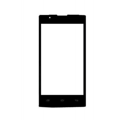Touch Screen Digitizer For Intex Aqua 3g Strong Champagne By - Maxbhi.com