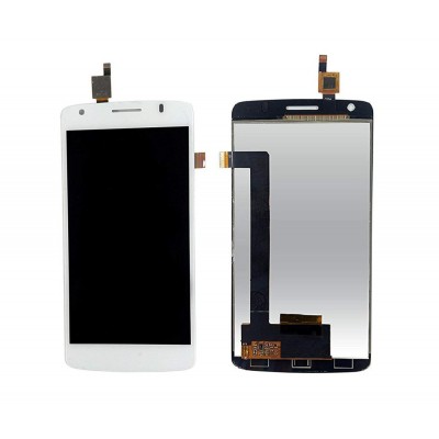 Lcd With Touch Screen For Intex Aqua Star 2 Hd White By - Maxbhi Com