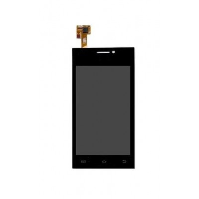 Lcd With Touch Screen For Intex Aqua Y2 1gb Ram Black By - Maxbhi.com
