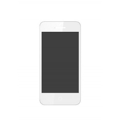 Lcd With Touch Screen For Intex Aqua Y2 Power White By - Maxbhi.com