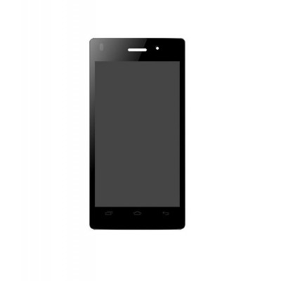 Lcd With Touch Screen For Intex Aqua Y2 Ultra Black By - Maxbhi.com