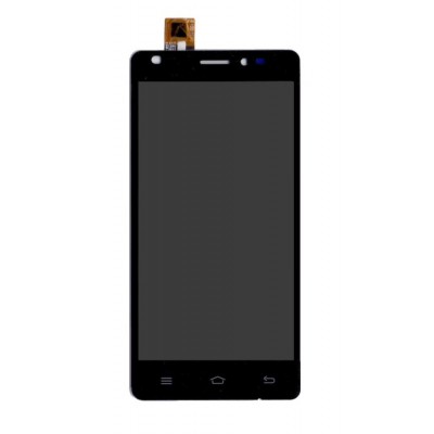 Lcd With Touch Screen For Intex Cloud M5 Ii Black By - Maxbhi.com