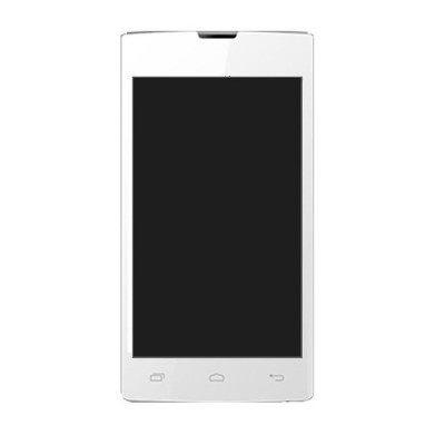 Lcd With Touch Screen For Karbonn A109 White By - Maxbhi.com