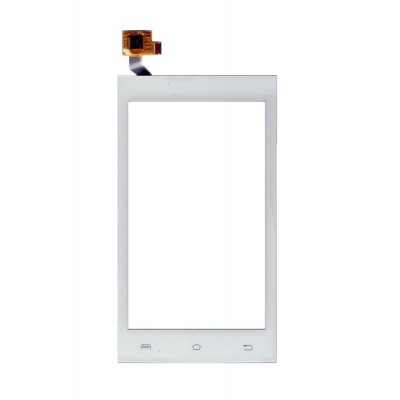Lcd With Touch Screen For Lava Iris 100 Lite White By - Maxbhi.com