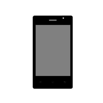 Lcd With Touch Screen For Lava Iris 325 Style Black By - Maxbhi.com