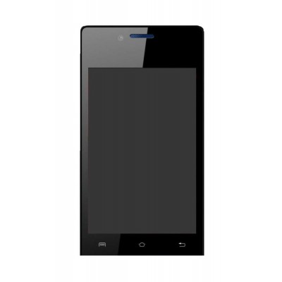 Lcd With Touch Screen For Lava Iris 370 Black By - Maxbhi.com