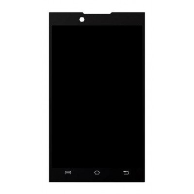 Lcd With Touch Screen For Lava Iris 404s Silver By - Maxbhi Com
