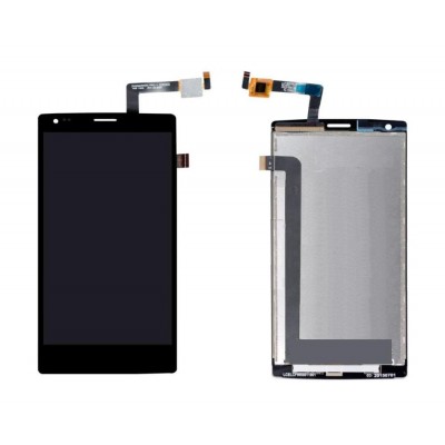 Lcd With Touch Screen For Lava Iris Alfa Black By - Maxbhi Com