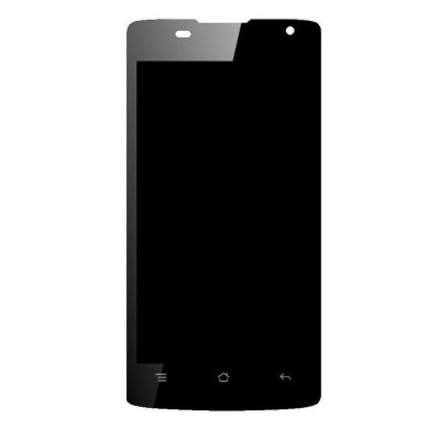 Lcd With Touch Screen For Lemon Ocean 7 White By - Maxbhi Com
