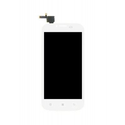 Lcd With Touch Screen For Lenovo Ideaphone A706 White By - Maxbhi.com