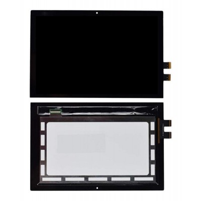 Lcd With Touch Screen For Lenovo Miix 3 Black By - Maxbhi Com