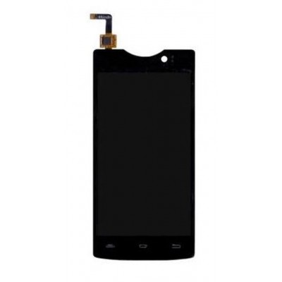 Lcd With Touch Screen For Micromax Bolt D320 Black By - Maxbhi.com