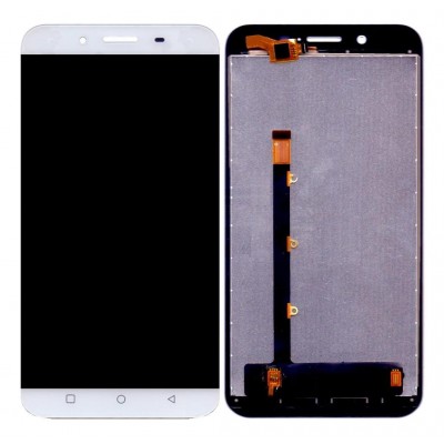 Lcd With Touch Screen For Micromax Canvas Doodle 4 Q391 White By - Maxbhi Com