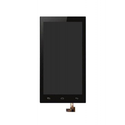 Lcd With Touch Screen For Micromax Canvas Fire 4 Black By - Maxbhi.com