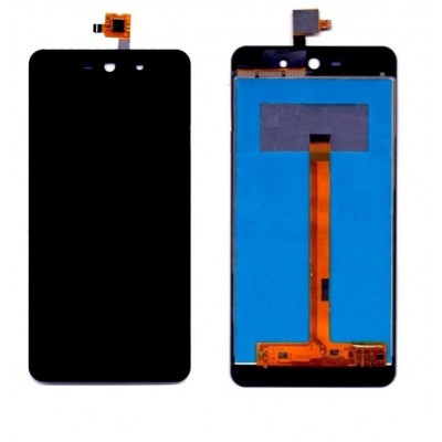 Lcd With Touch Screen For Micromax Canvas Selfie Lens Black By - Maxbhi Com