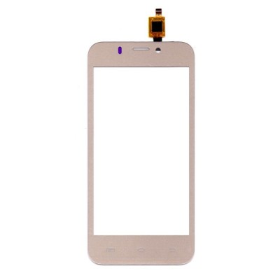 Touch Screen Digitizer For Intex Aqua Y4 Champagne By - Maxbhi.com