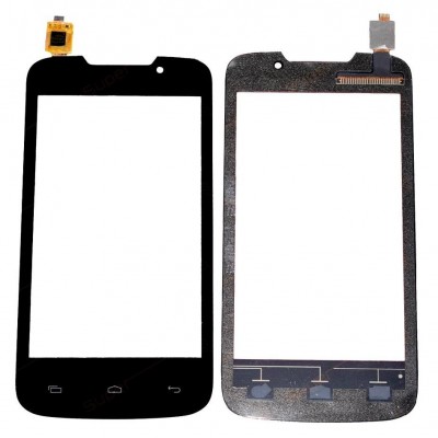 Touch Screen Digitizer For Lava Iris 402 Plus Black By - Maxbhi Com
