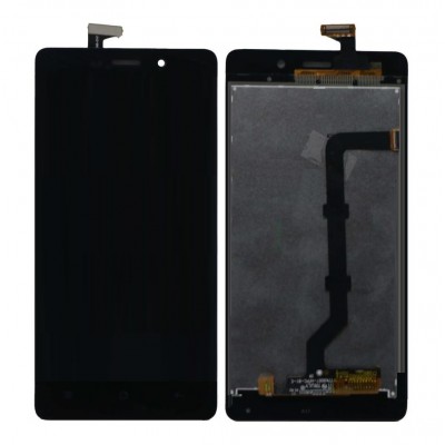 Lcd With Touch Screen For Oppo Joy 3a11 Black By - Maxbhi Com