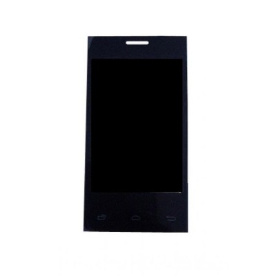 Lcd With Touch Screen For Spice Flo M5917 Black By - Maxbhi Com