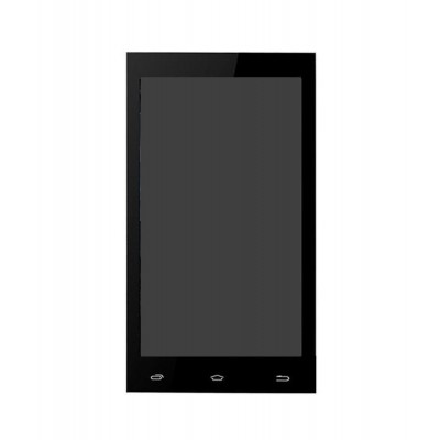 Lcd With Touch Screen For Spice Smart Flo Mi403e Black By - Maxbhi.com